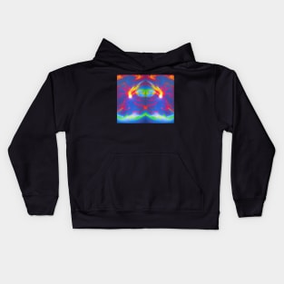 Multicolored Solar Flares 2 Kids Hoodie